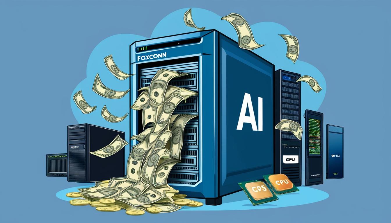 Foxconn attributes revenue boost to AI server offerings