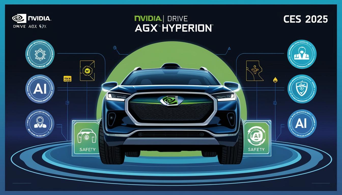 Nvidia launches advanced autonomous vehicle platform at CES 2025
