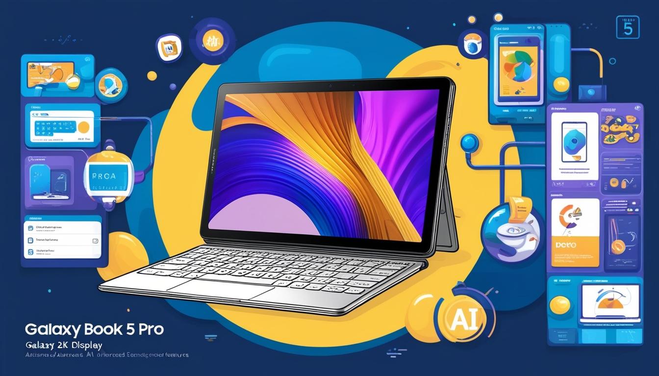 Samsung unveils Galaxy Book 5 series with advanced features at CES 2025