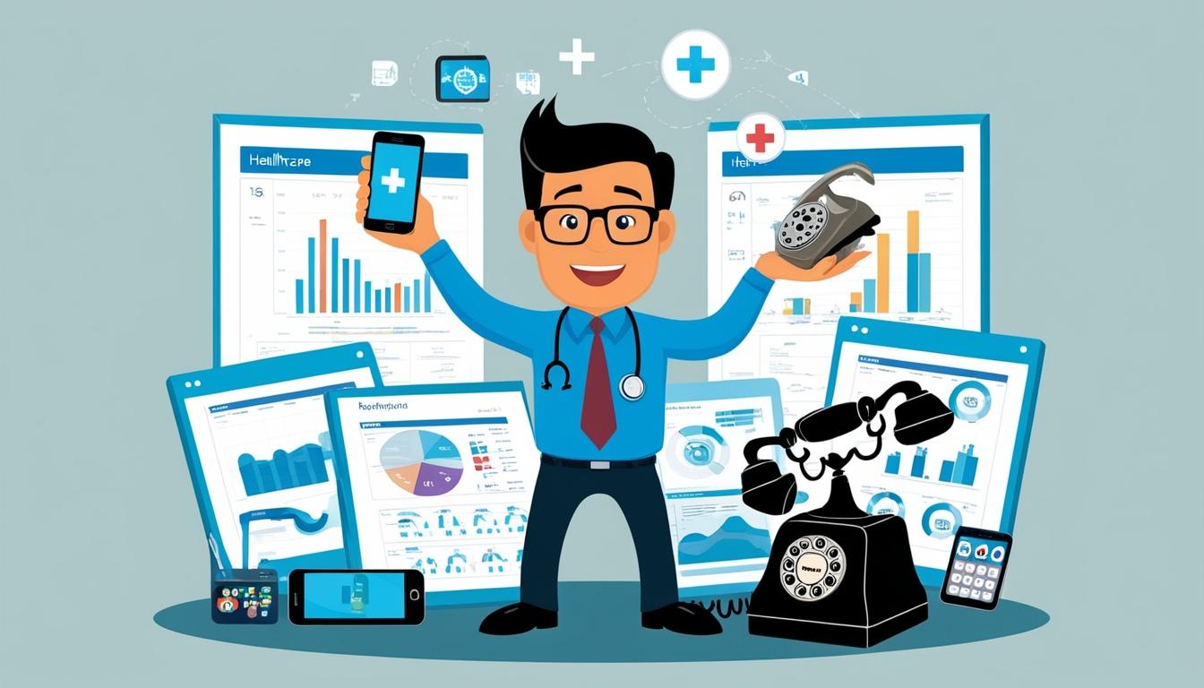 Balancing technology and patient care in the healthcare sector