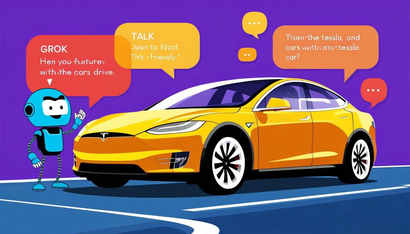 Elon Musk announces Grok chatbot integration into Tesla vehicles
