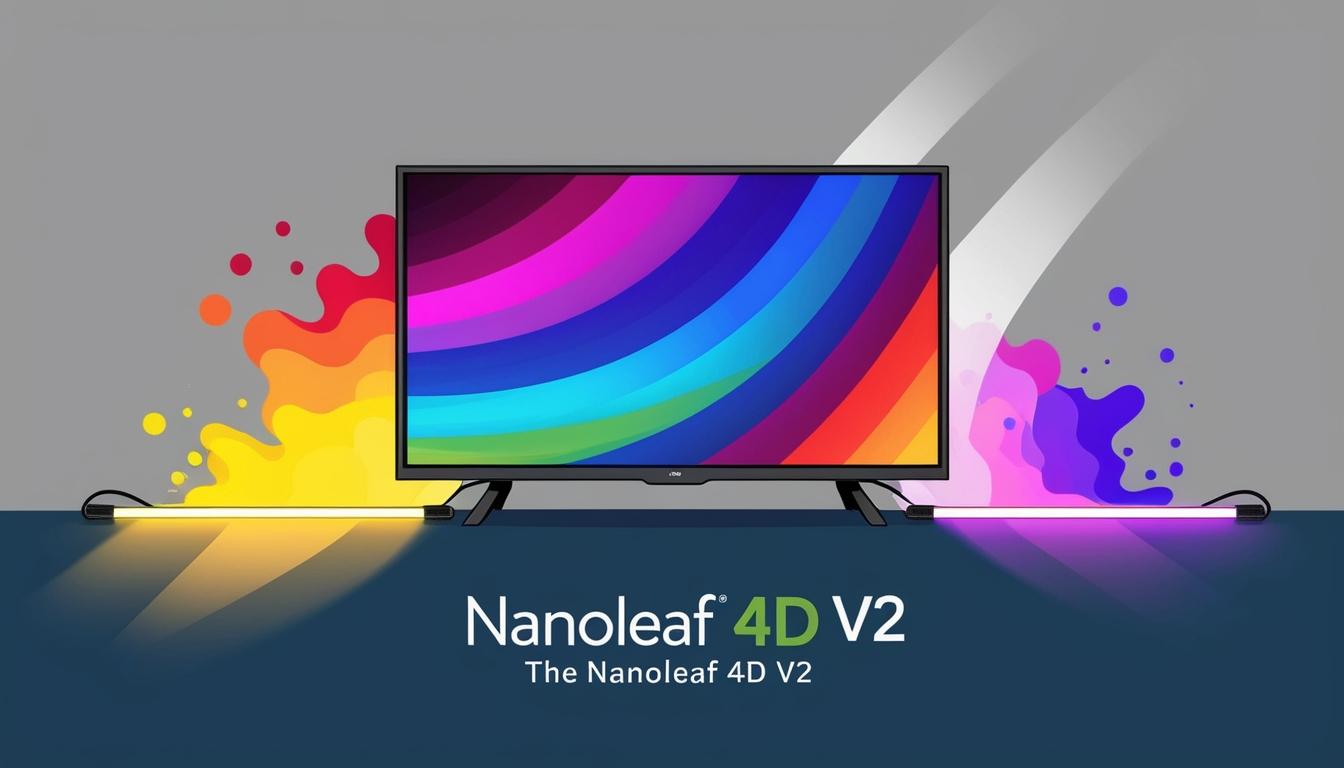 Nanoleaf debuts 4D V2 to compete with Philips Ambilight at CES 2025