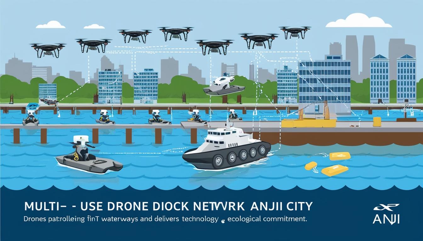 A2Z Drone Delivery launches first multi-use drone dock network in China