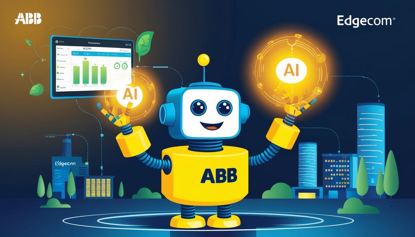 ABB partners with Edgecom Energy to enhance AI-driven energy management