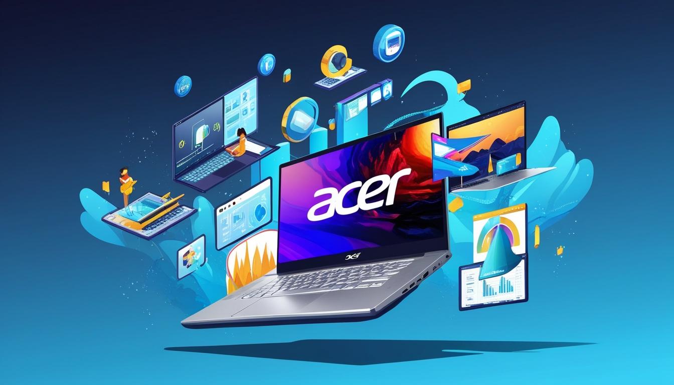 Acer showcases AI-powered devices at CES 2025