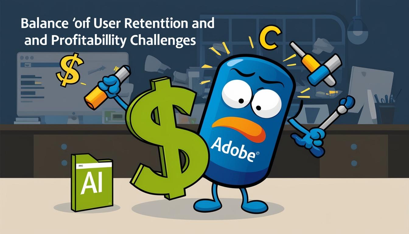 Adobe's stock takes a hit as AI strategy faces scrutiny