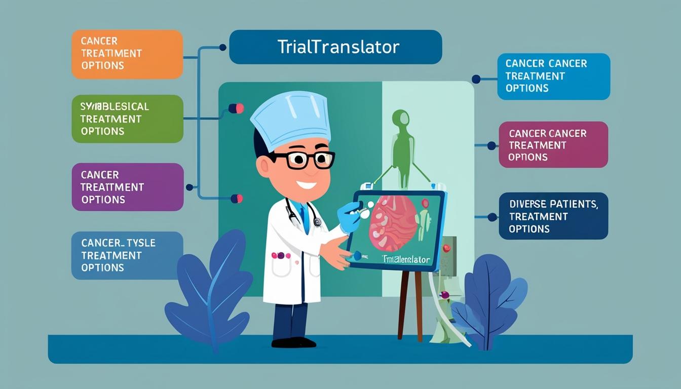 AI platform TrialTranslator enhances cancer treatment evaluations