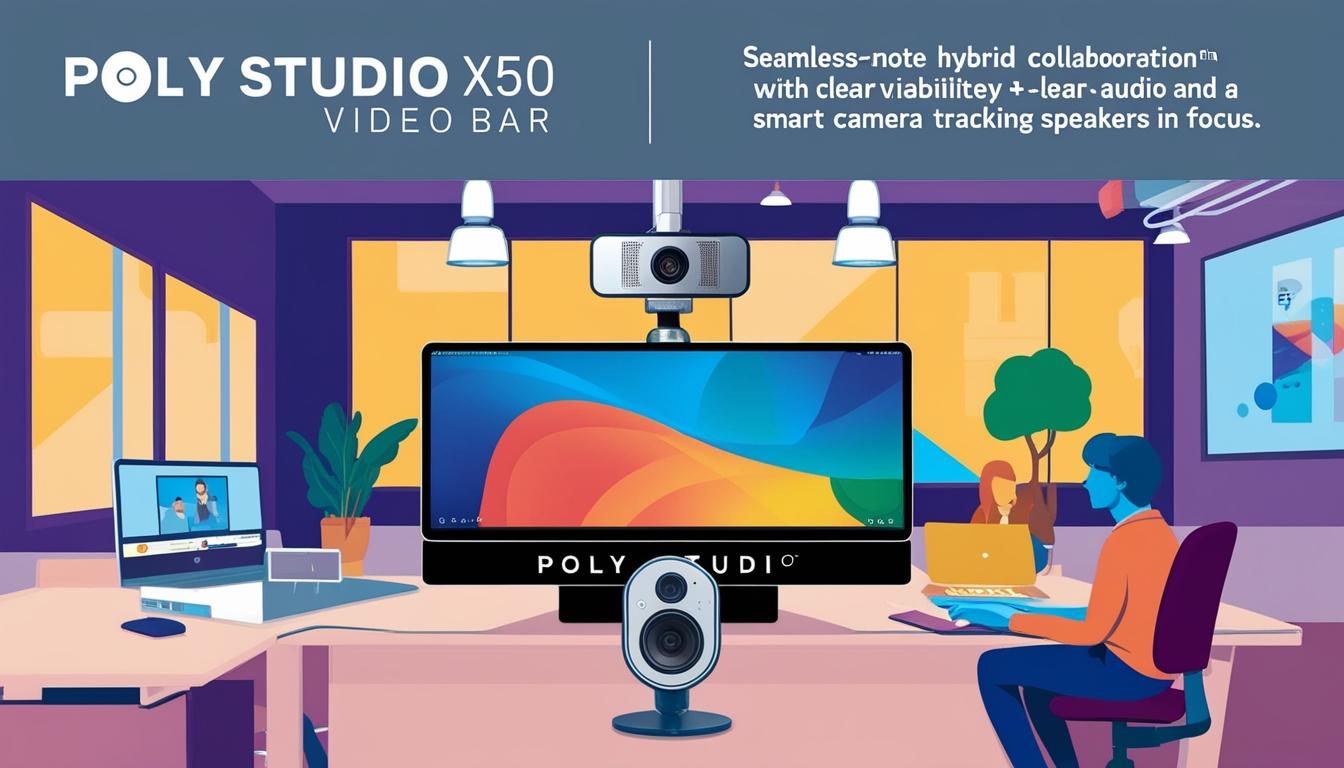 AI-powered technologies enhance hybrid work with Poly Studio X50