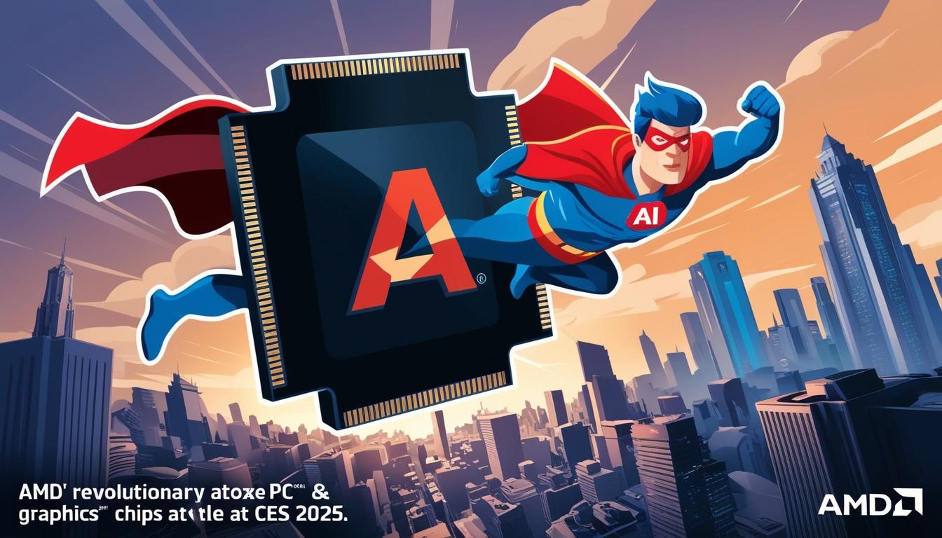 AMD unveils groundbreaking AI chips at CES 2025