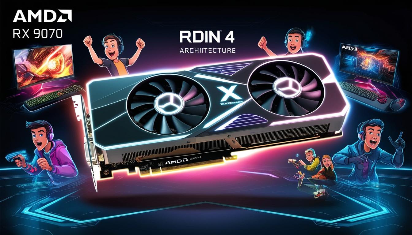 AMD unveils RDNA 4 architecture and Radeon RX 9070 Series details