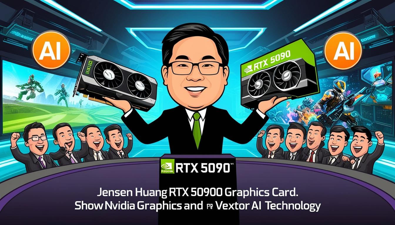 CES 2025 showcases Nvidia's groundbreaking RTX 50 Series amid AMD's subdued presence