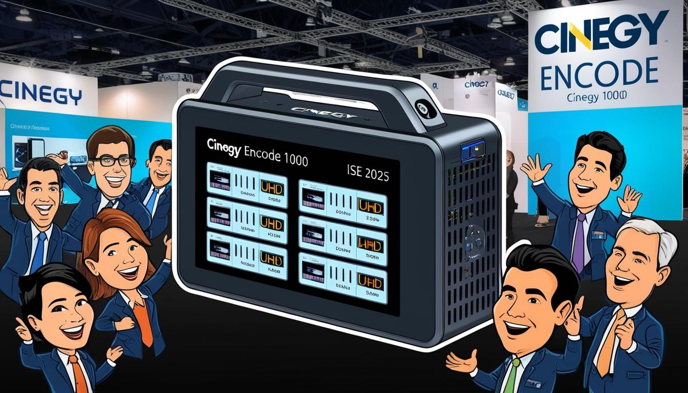 Cinegy to unveil innovative AV solutions at ISE 2025 