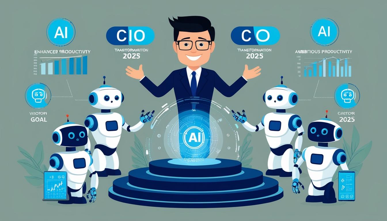 CIOs set ambitious goals for AI integration by 2025