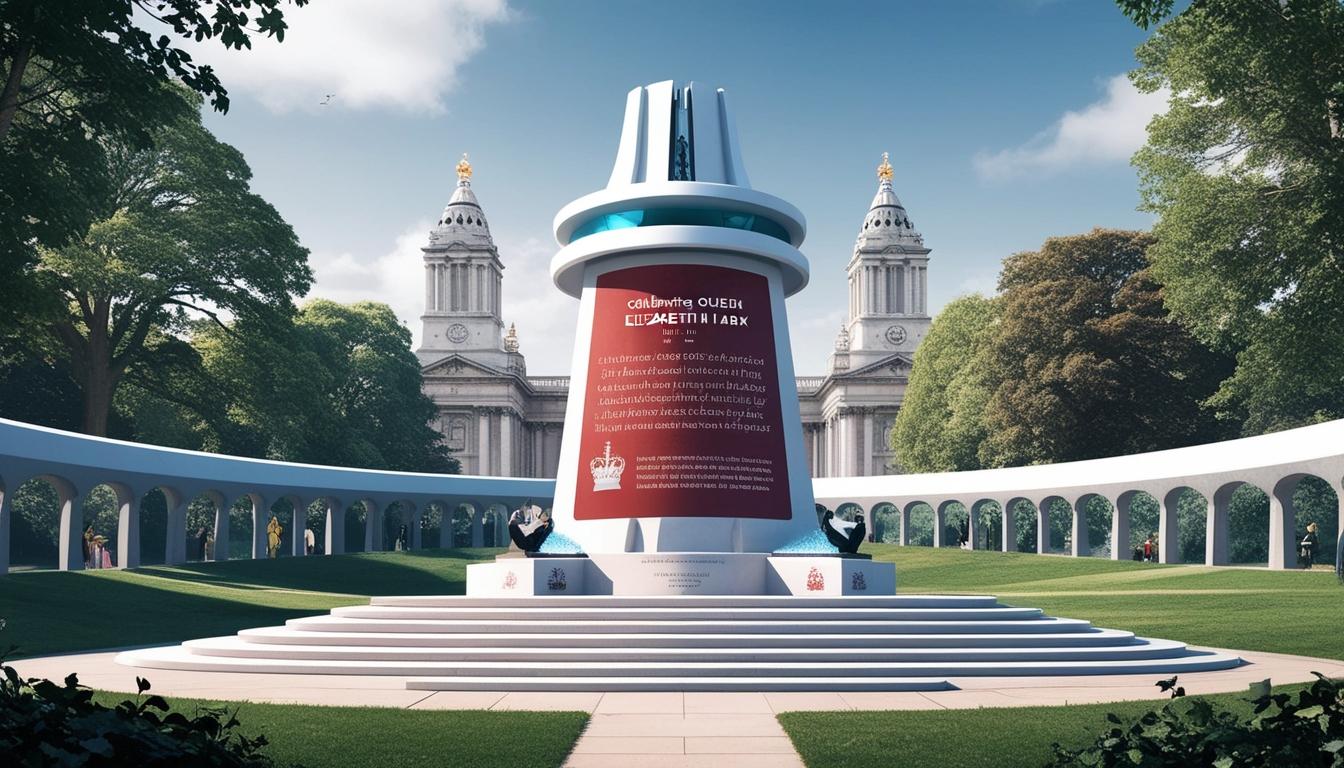 Construction begins on a national memorial for Queen Elizabeth II in London