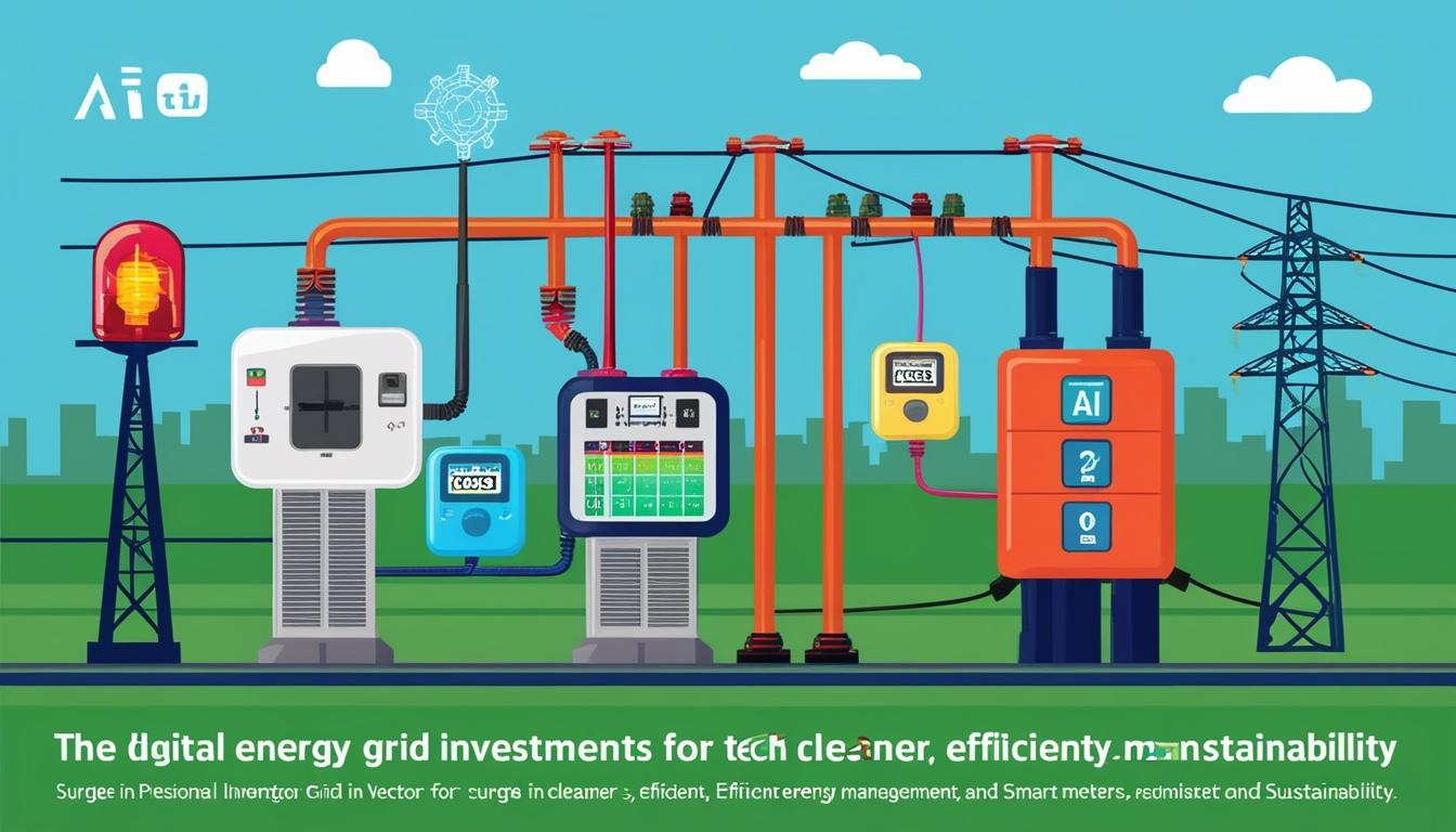 Digital modernization of energy grids set for significant investment growth
