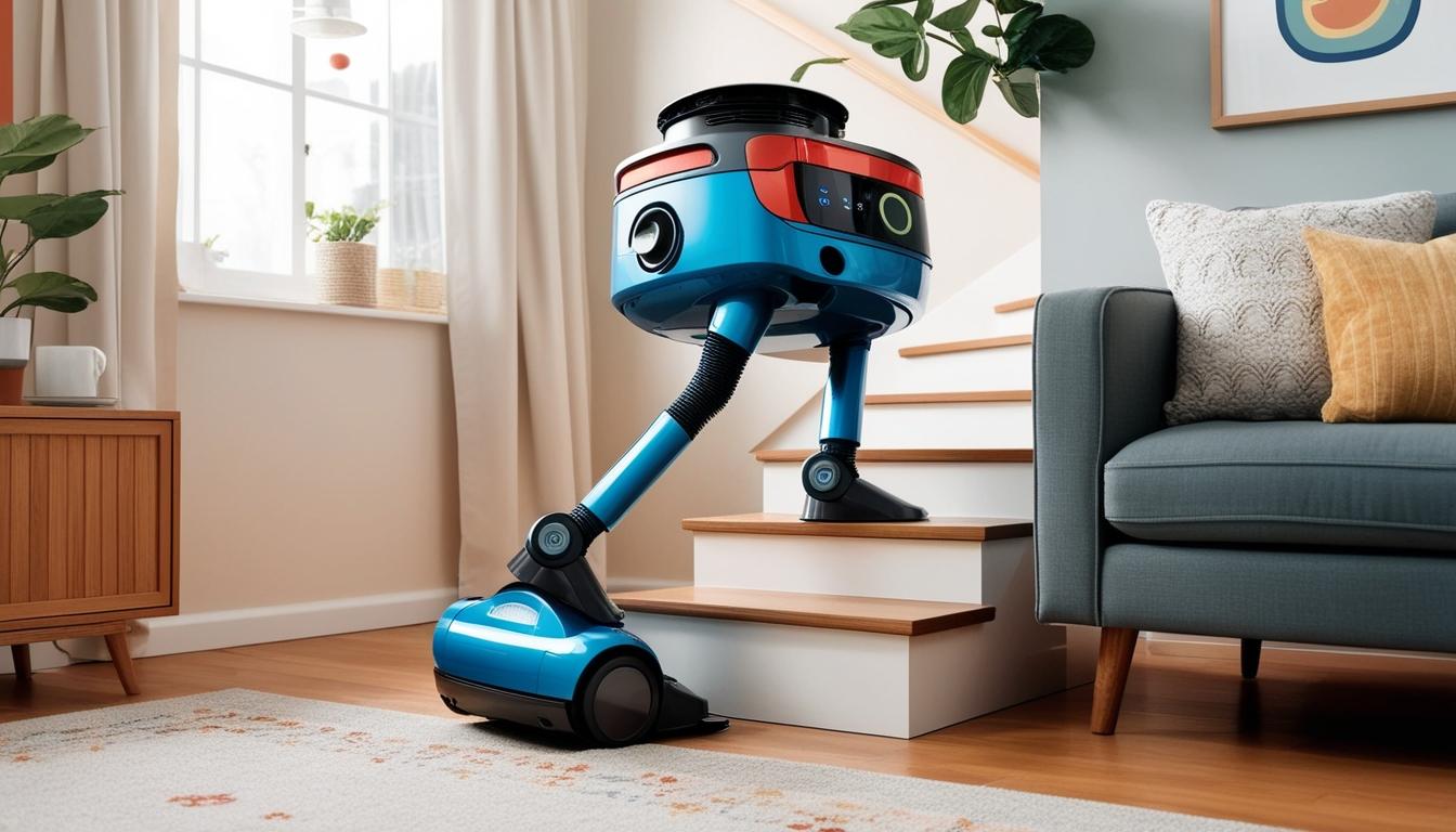Dreame unveils innovative robot vacuum with unique leg design