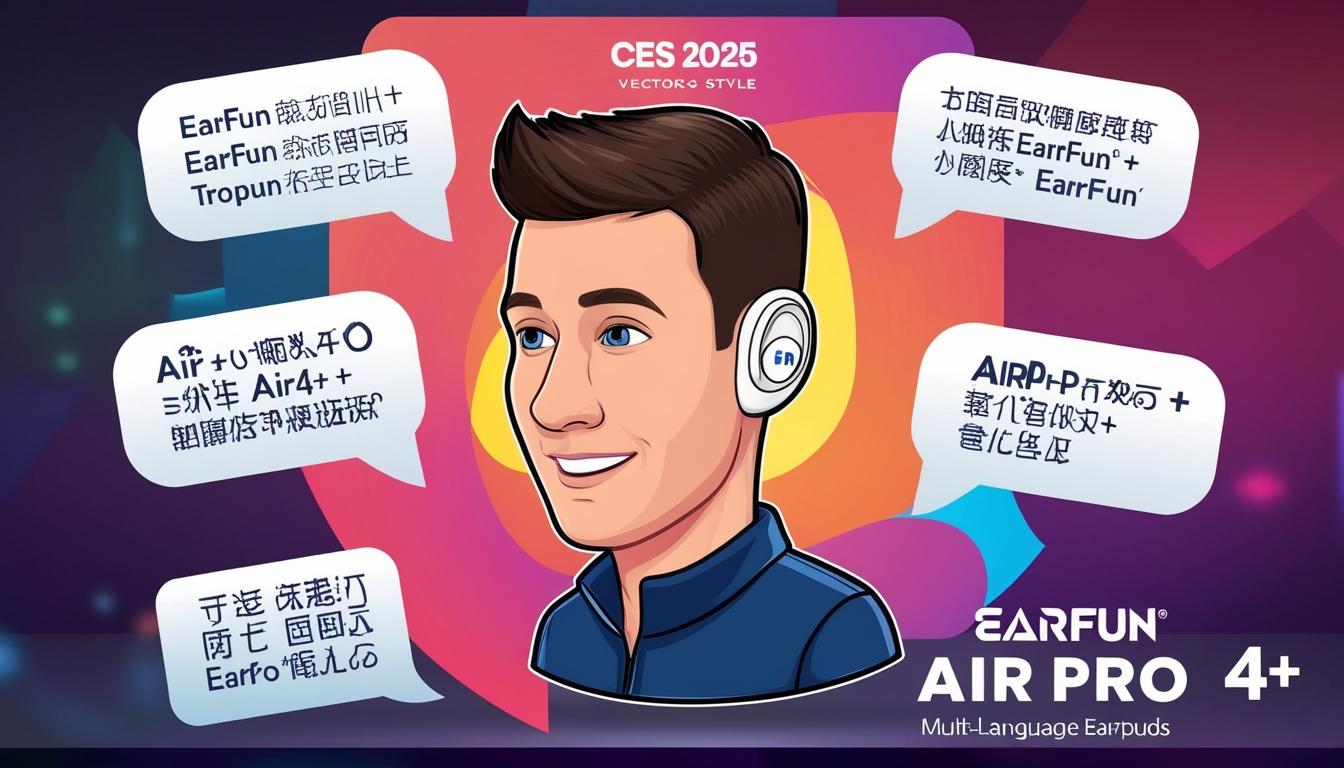 EarFun launches innovative audio products at CES 2025