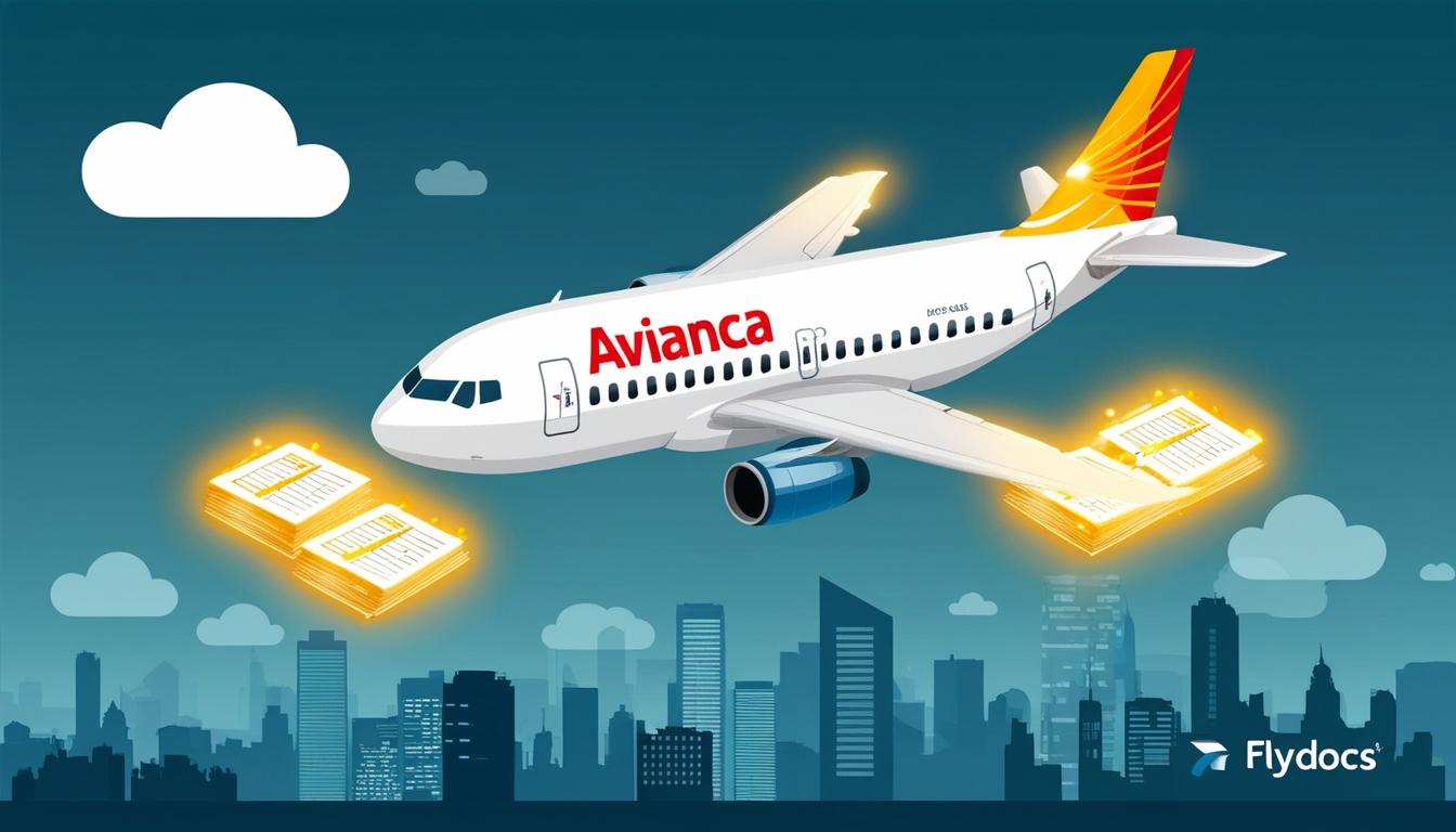 Flydocs partners with Avianca for digital records management enhancement