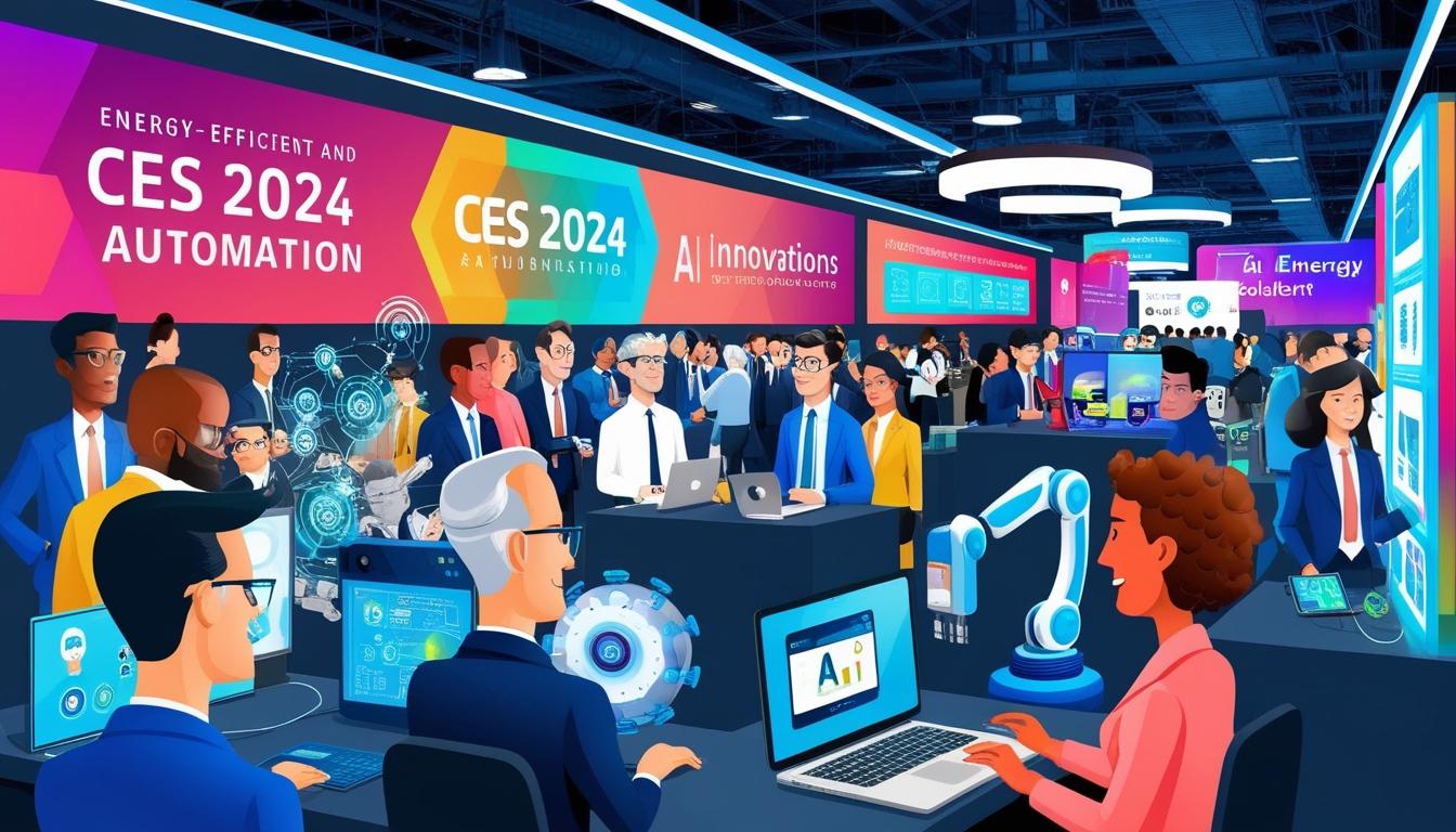 Global tech companies showcase innovations at CES 2024