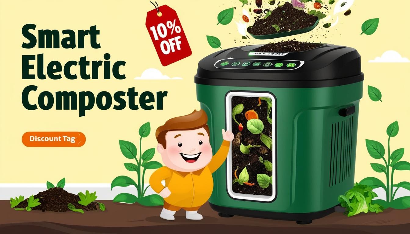 Govee launches limited-time offer on Smart Electric Composter