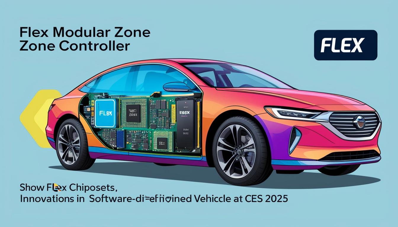 Infineon and Flex unveil modular zone controller for software-defined vehicles at CES 2025