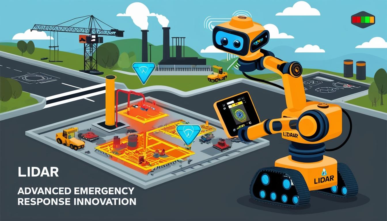 Innovative robot-lidar system enhances emergency response mapping