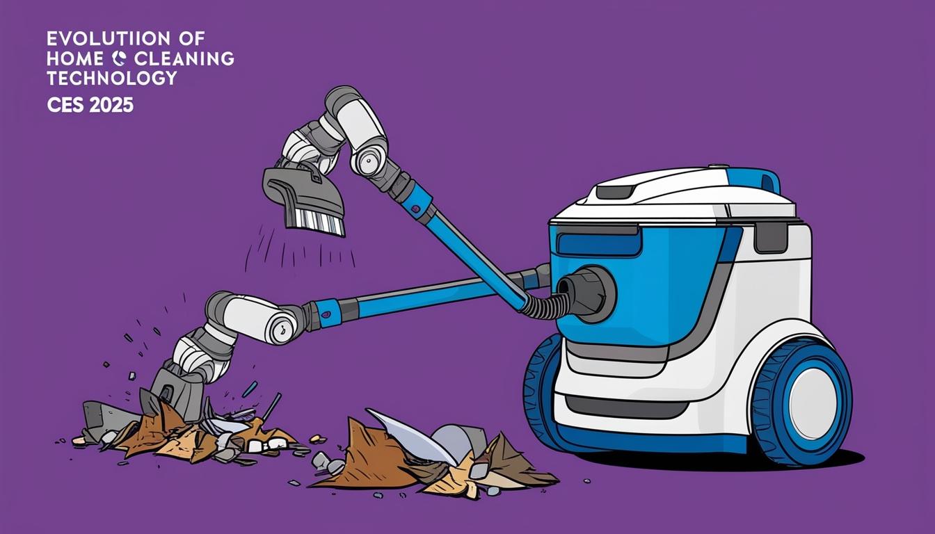 Innovative robot vacuums with mechanical arms unveiled at CES 2025