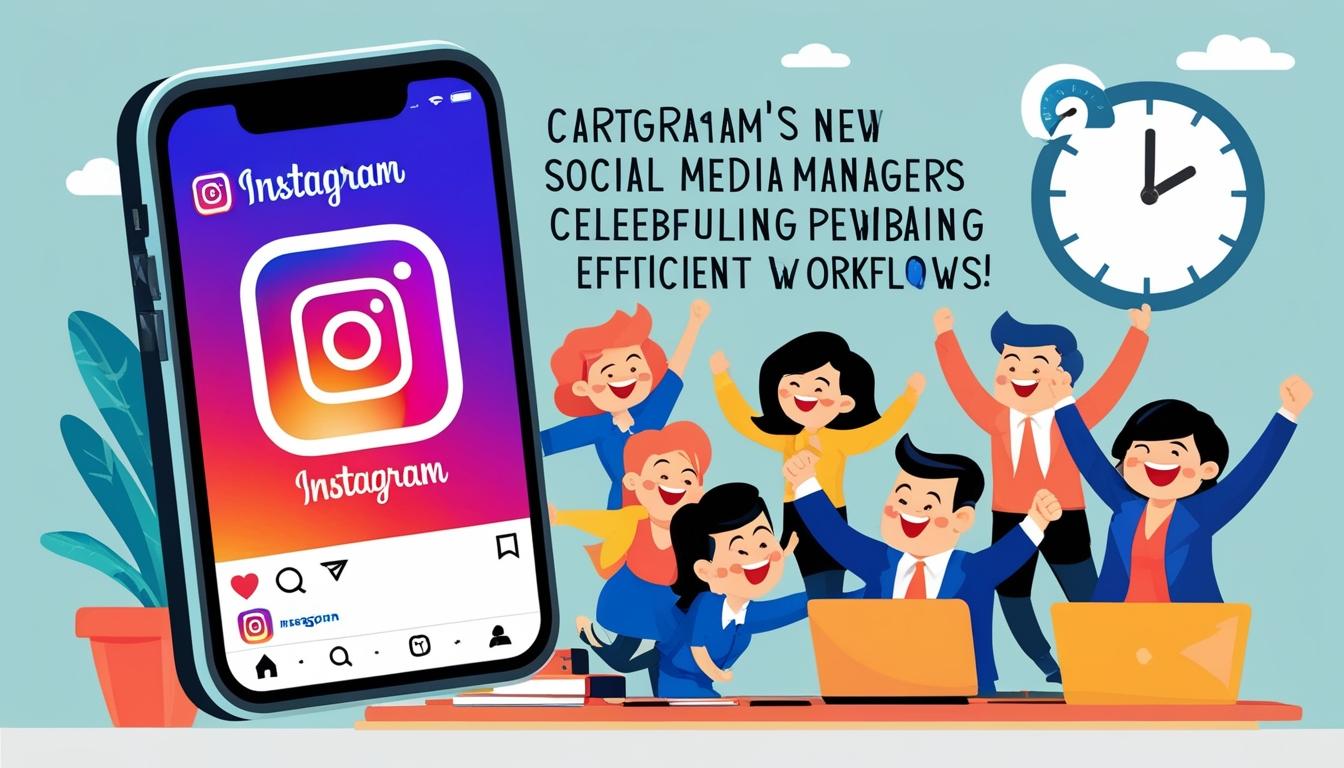 Instagram introduces scheduling feature for social media managers