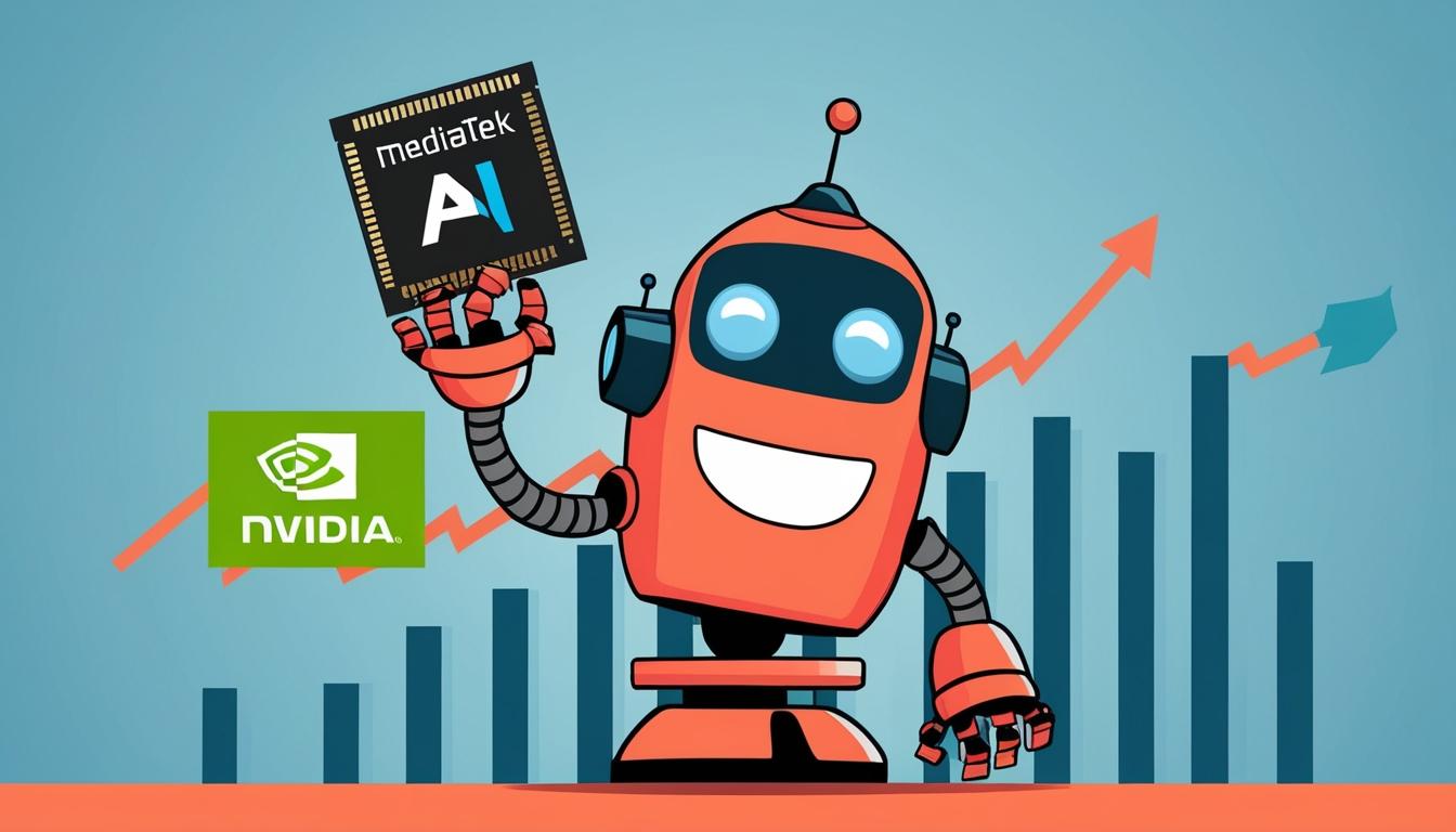 Investor optimism surges for MediaTek amid Nvidia partnership