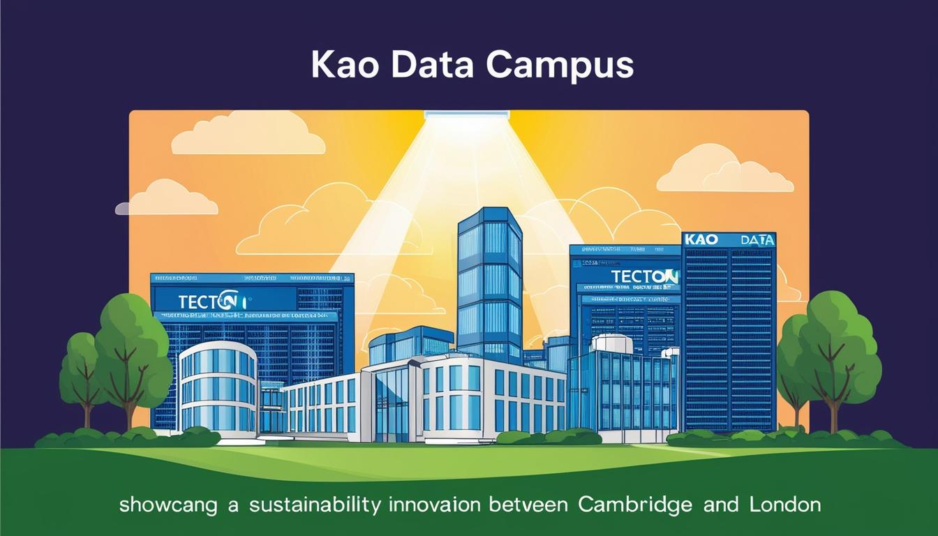 Kao Data's Harlow campus upgrades lighting systems for energy efficiency