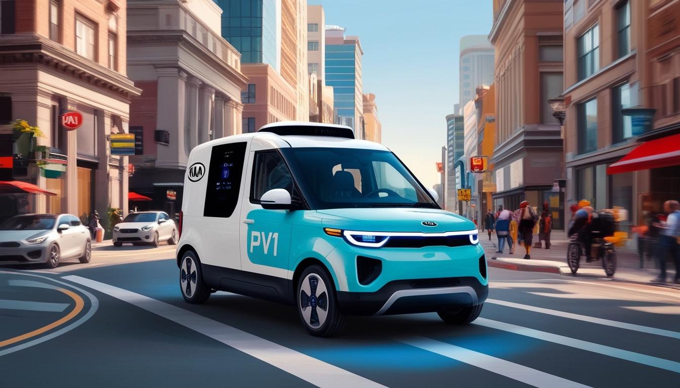 Kia plans to revolutionise electric light commercial vehicle market