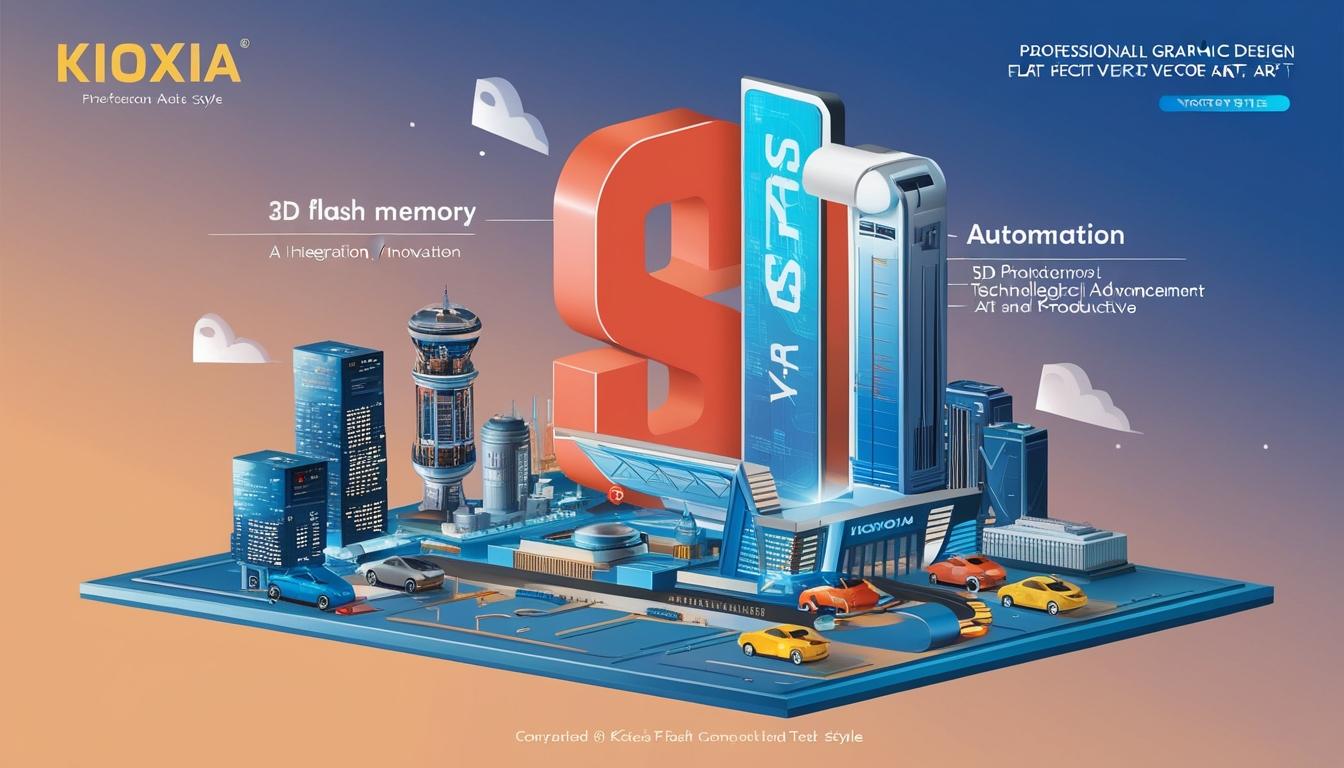 KIOXIA showcases cutting-edge flash memory technology at CES 2025