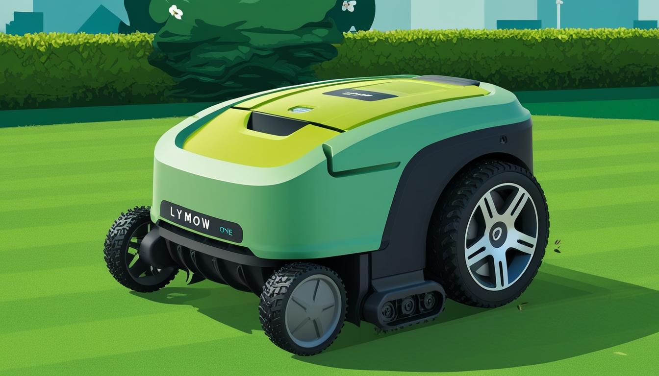 Lymow One robotic lawnmower unveiled at CES 2025