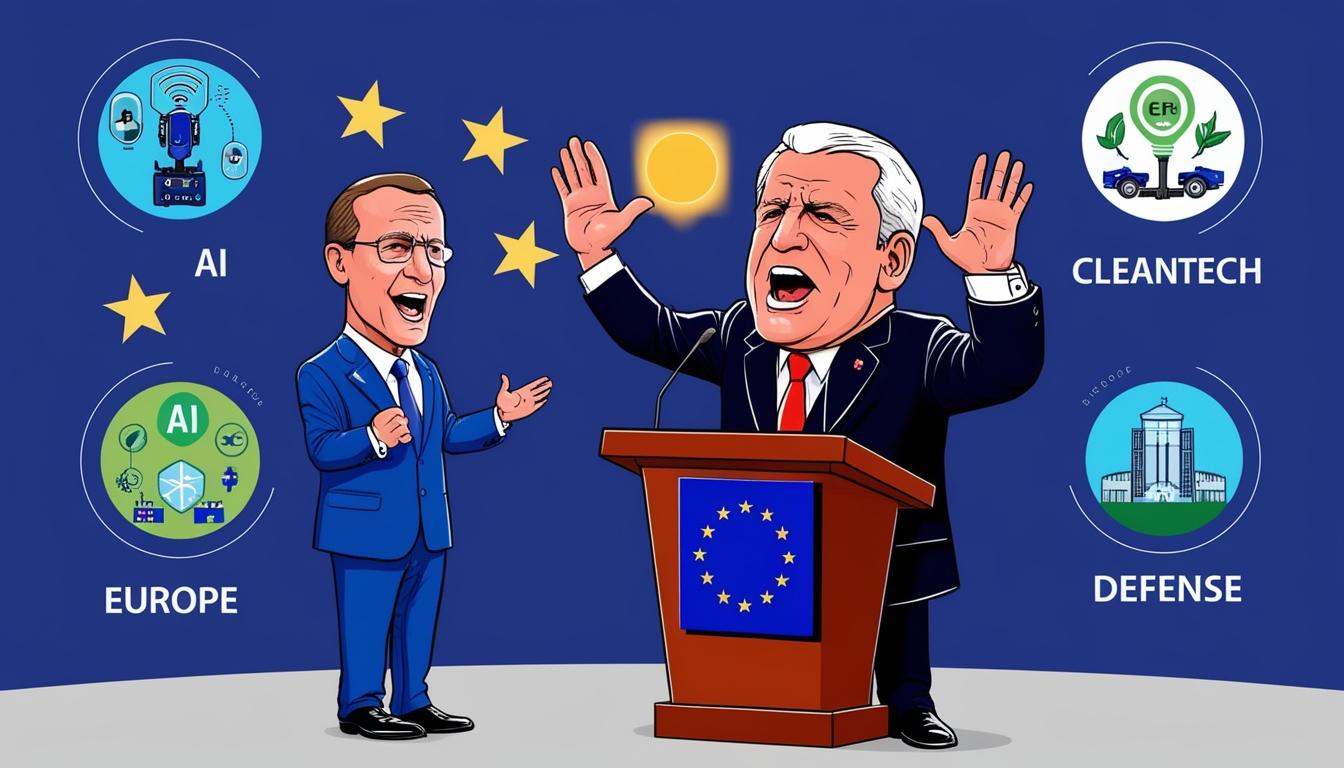 Macron outlines ambitious vision for Europe's industrial policy