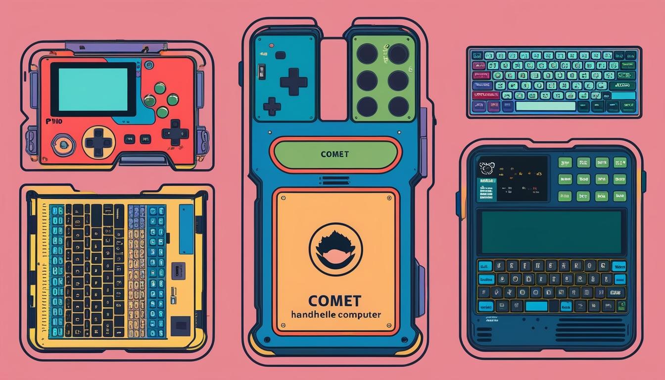 Mecha Systems unveils the Comet: a modular Linux-based handheld computer