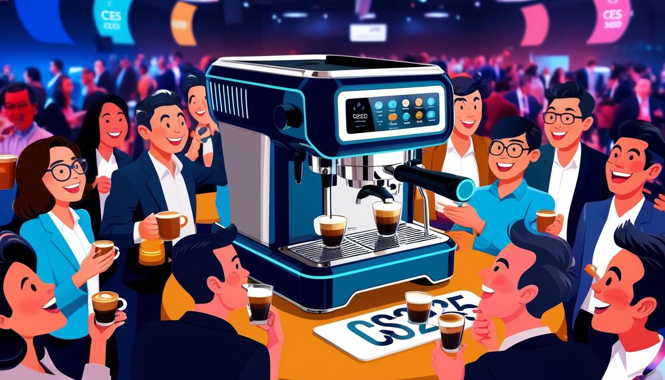 Meticulous unveils world's first robotic lever espresso machine at CES 2025