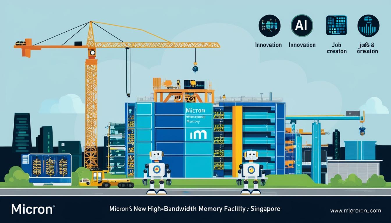 Micron Technology begins construction of $7 billion HBM facility in Singapore