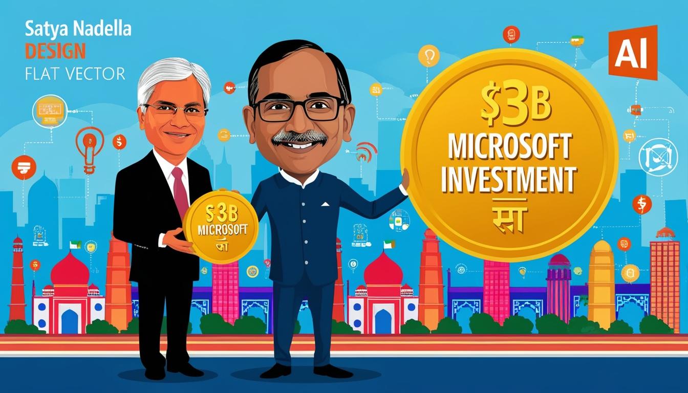 Microsoft announces $3 billion investment in India's Azure cloud and AI capabilities