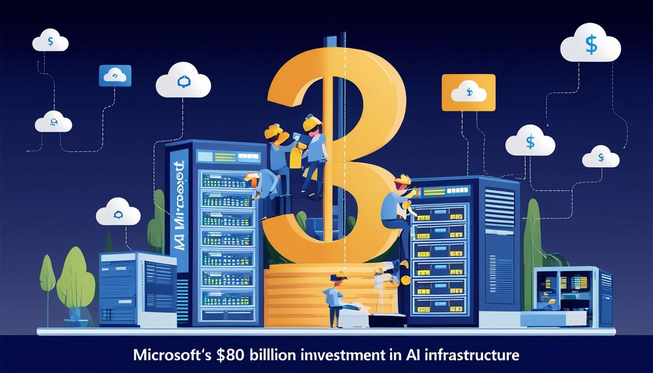 Microsoft announces $80 billion investment in AI infrastructure
