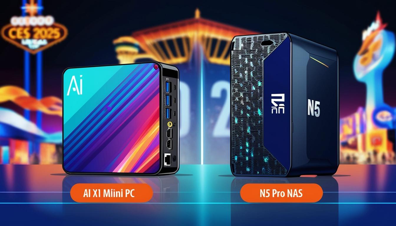 MINISFORUM launches AI X1 Mini PC and N5 Pro NAS at CES 2025