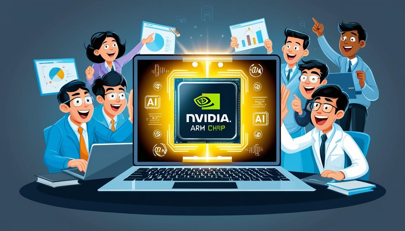 Nvidia plans to develop all-Nvidia Arm laptop chip