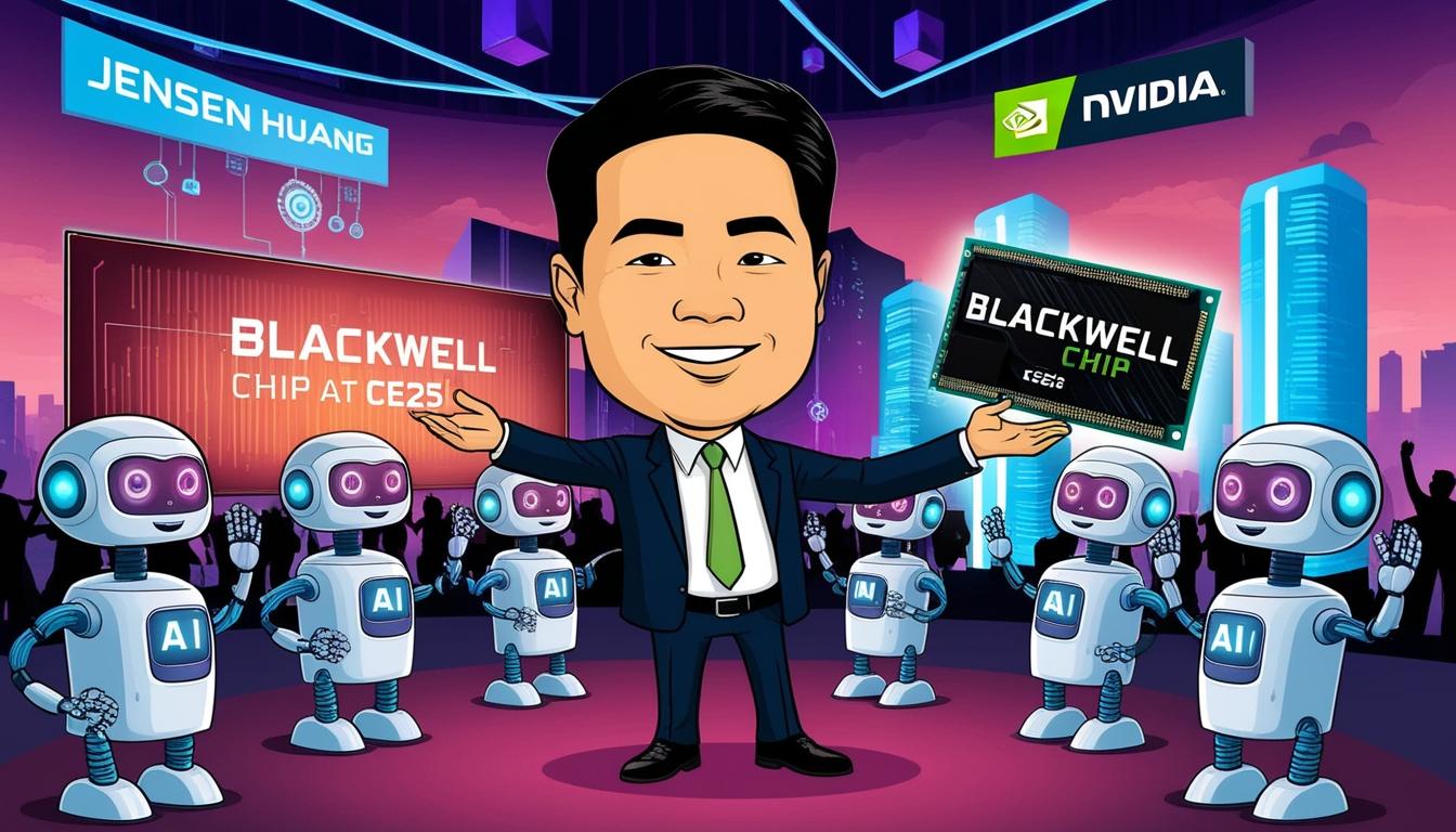 Nvidia's stock surges as anticipation builds for CES 2025