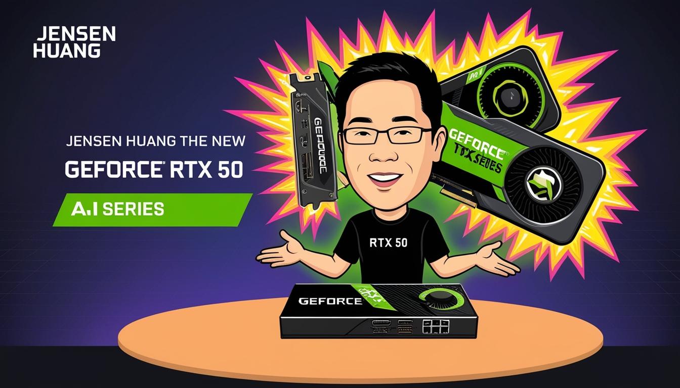 Nvidia's stock surges as CES 2025 showcases groundbreaking AI graphics technology