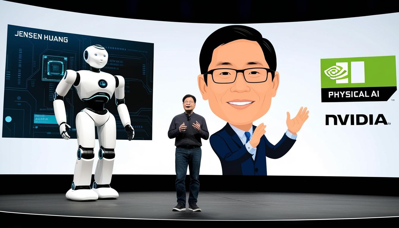 Nvidia showcases groundbreaking physical AI at CES 2023