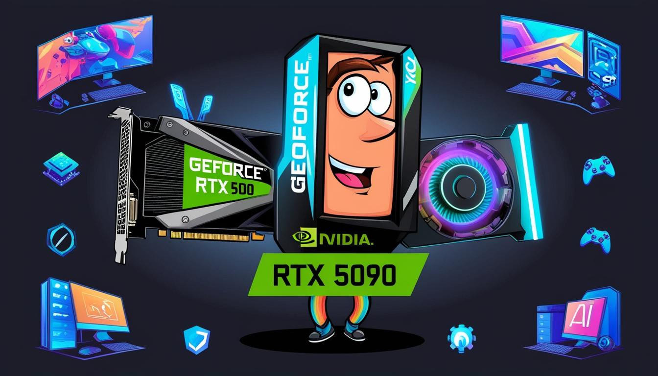 Nvidia unveils next-generation GPUs at CES 2025