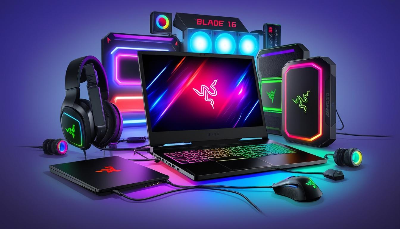 Razer showcases innovative gaming technology at CES 2025