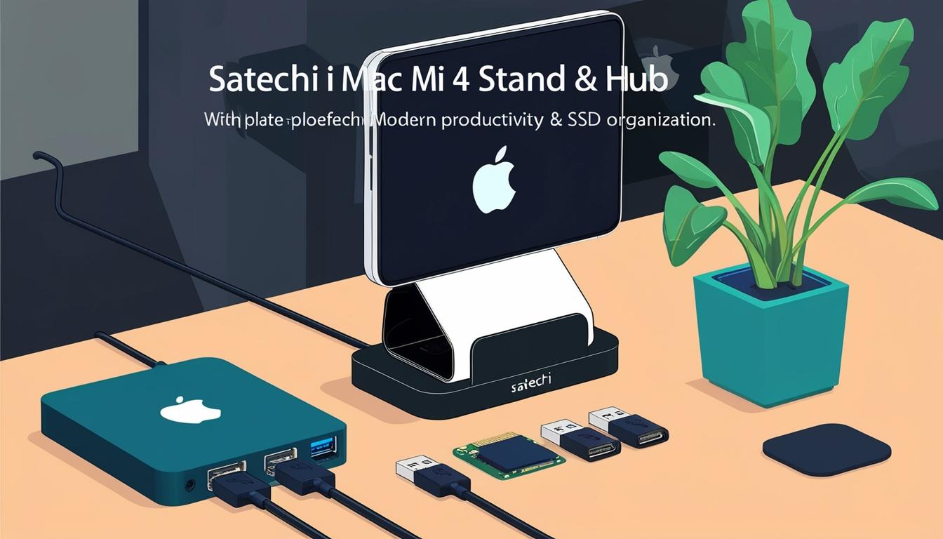 Satechi unveils Mac Mini M4 stand and hub with SSD enclosure
