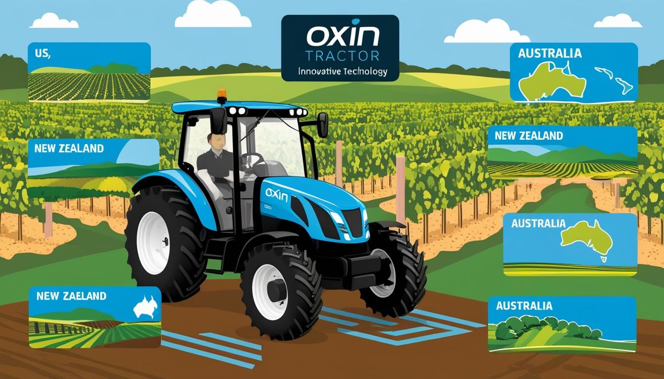 Smart Machines advances global strategy with autonomous Oxin tractor