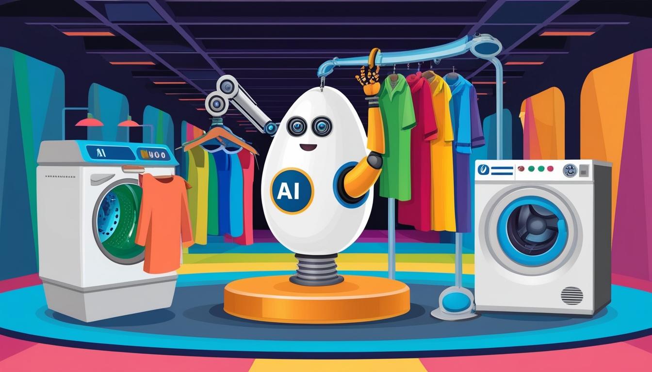 Tenet unveils AI laundry robots at CES 2025