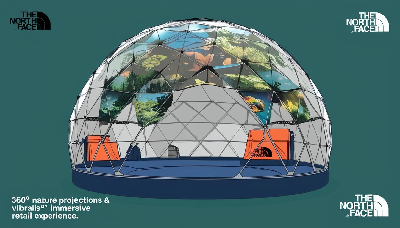 The North Face unveils immersive installation on Regent Street